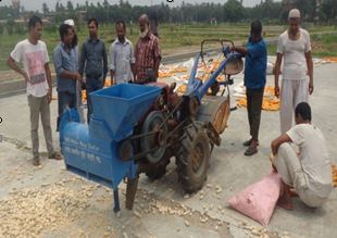 BARI Mobile Maize Sheller