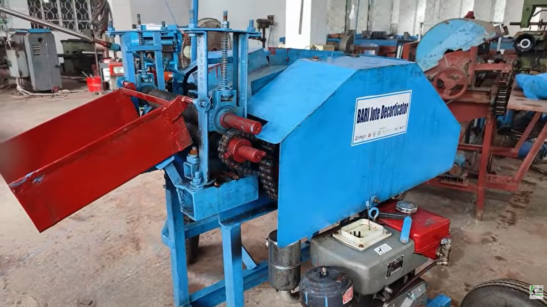 BARI Jute Fiber Extraction Machine